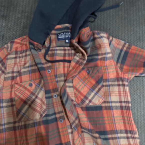 Hooded warm shirt - Picture 2 of 2